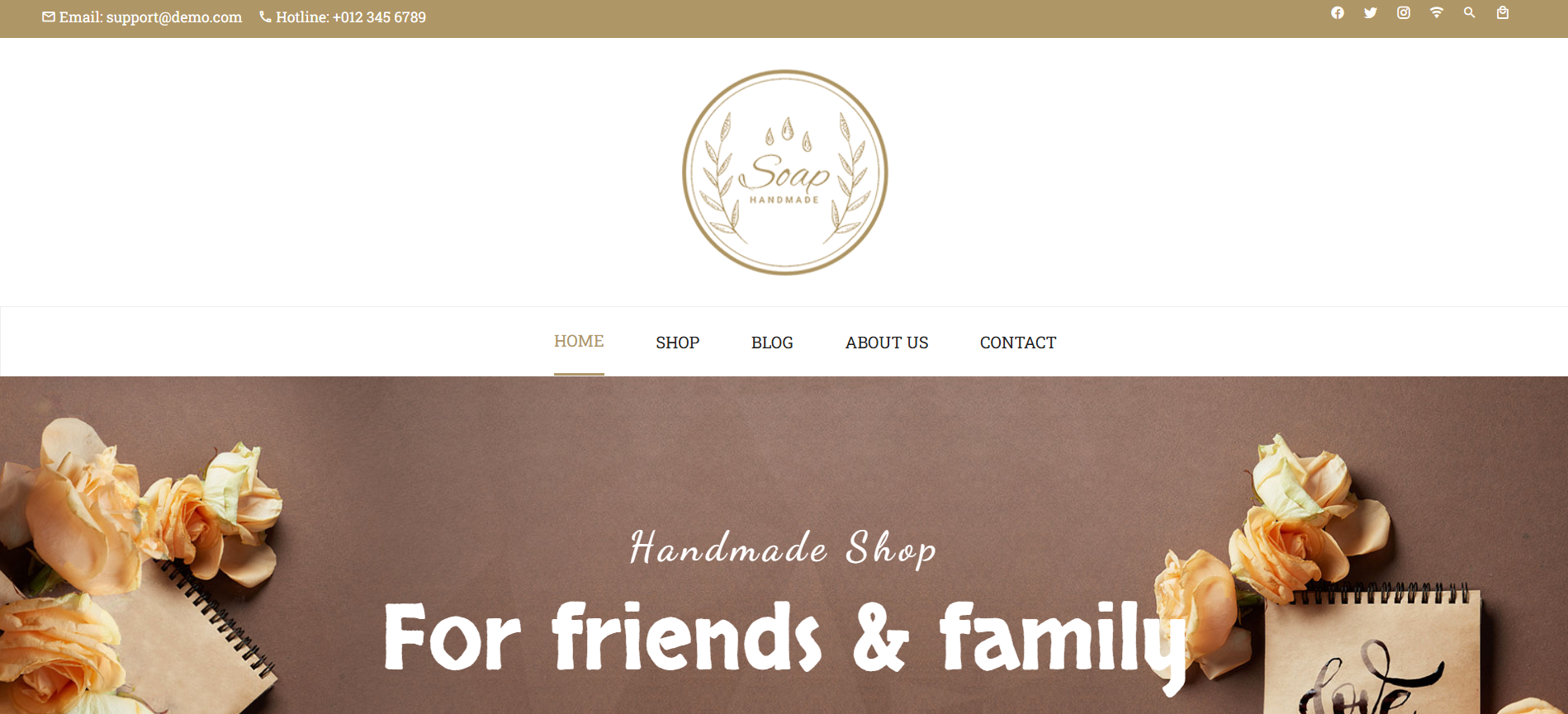 Site e-commerce artisanat