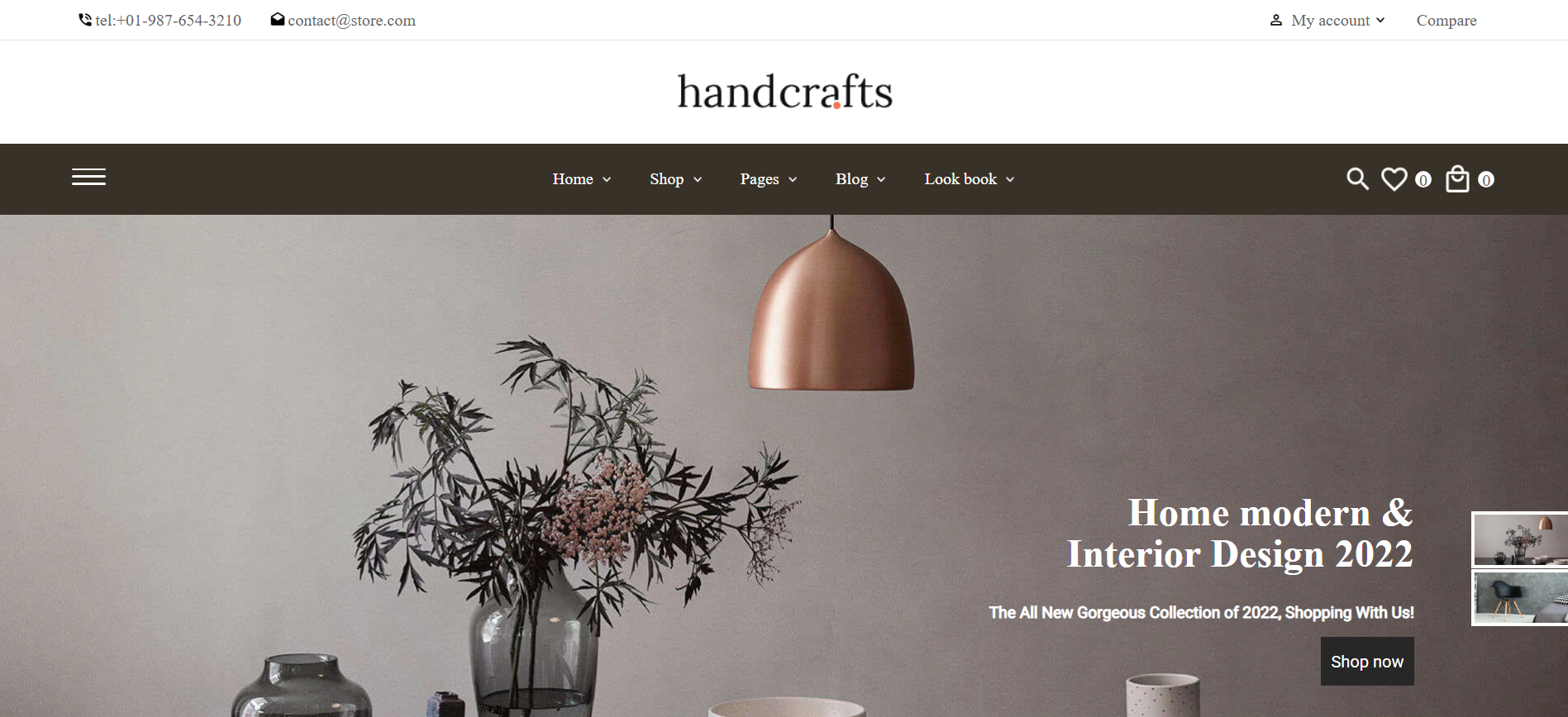 Site internet mobilier